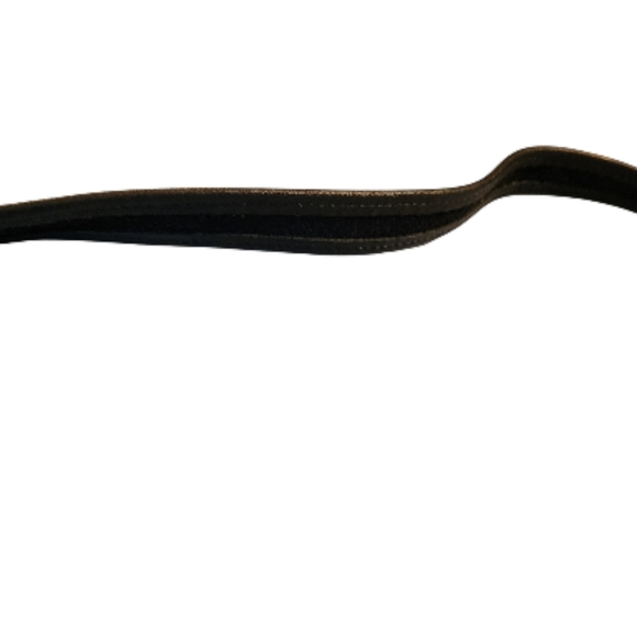 Coach Black Leather Shoulder Bag with Gold Accents - Picture 6 of 9